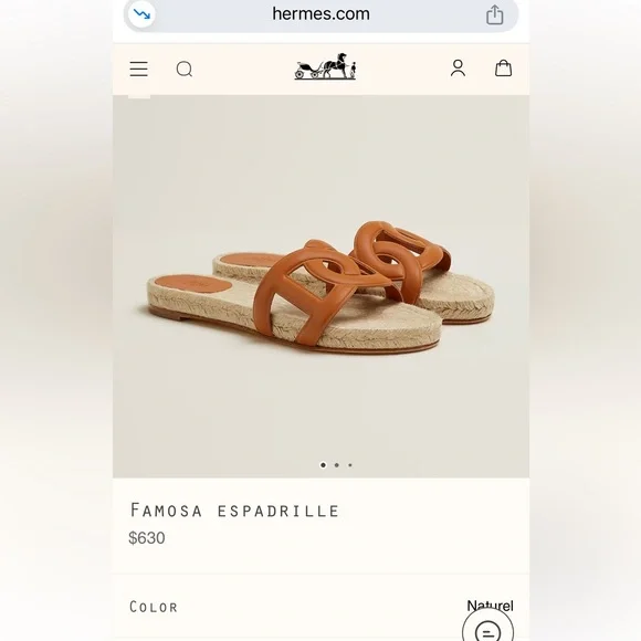 Hermes Famosa Sandal - Picture 5 of 5